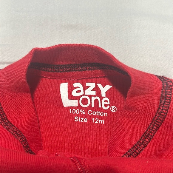 Lazy One - One piece snug fitting “Bear Bum” Pajamas - Size 12 months - Picture 4 of 4
